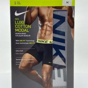 Nike Dri-Fit Luxe Cotton Modal boxer briefs M NWT